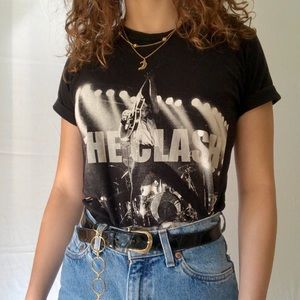The Clash band tee